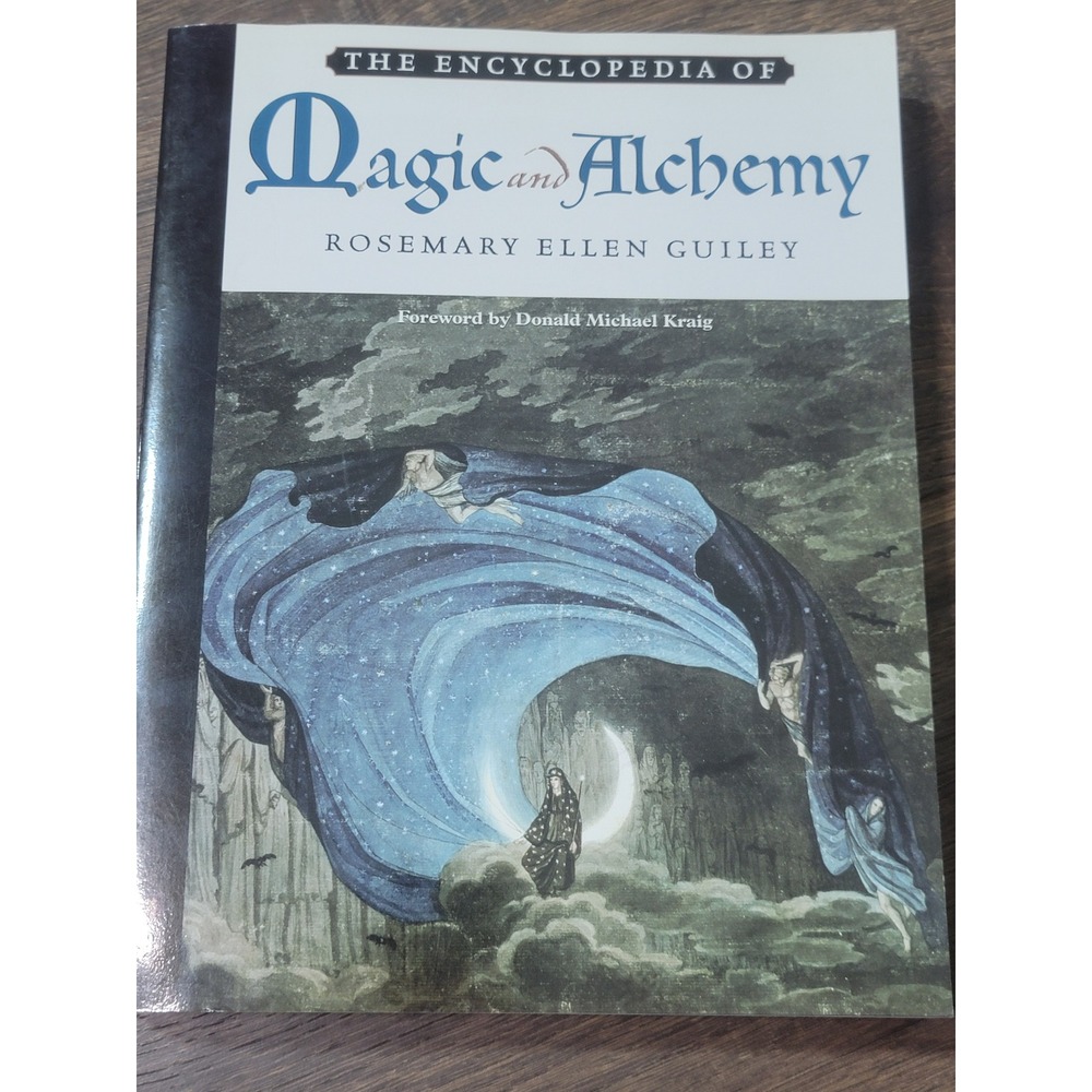 The Encyclopedia‎ of Magic and Alchemy Rosemary Ellen Guiley Occult Book